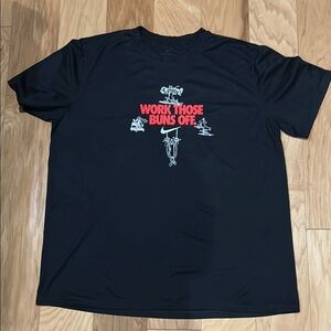 Nike Men’s Black Graphic T-Shirt